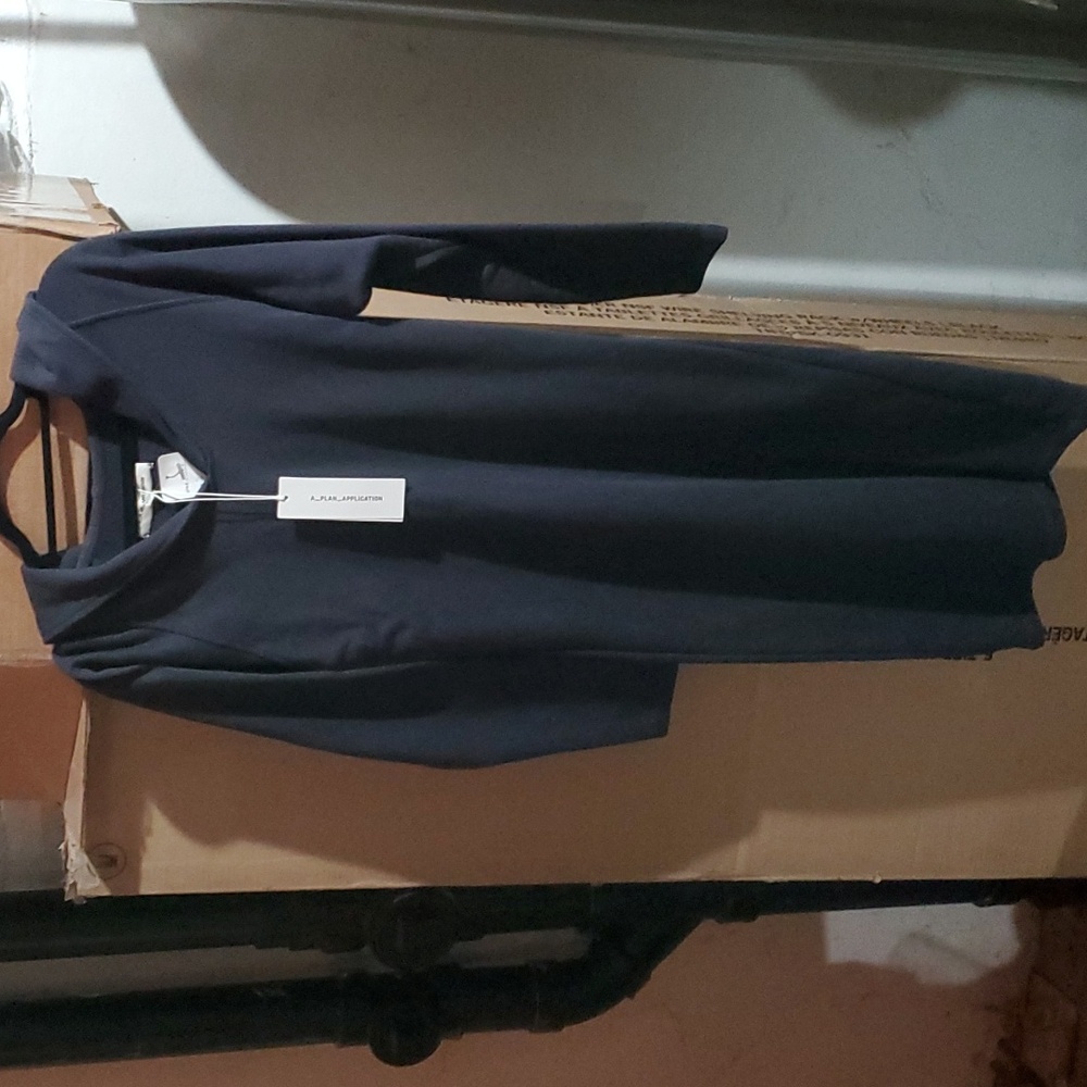 Sz S NWT $925 A_PLAN_APPLICATION hooded dress